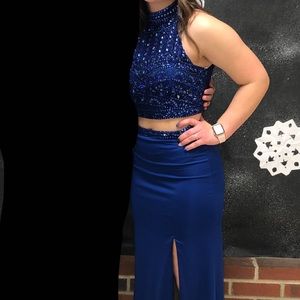 Sherri Hill Two Piece Prom Dress